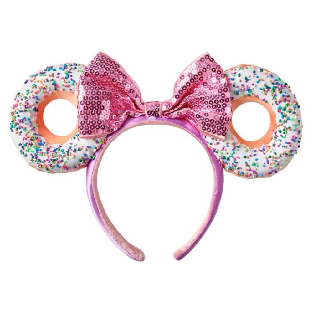 NWT Minnie Mouse Donut Ear Headband for Adults